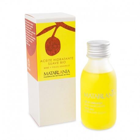 Aceite suave hidratante para bebé piel sensible. Bio (100ml) MATARRANIA | M- Ac bebe | MUNDO ECOLÓGICO