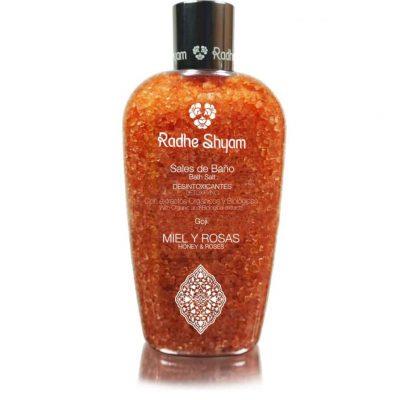 Sales de baño Miel y Rosas (330gr) RADHE SHYAM | F- 133807 | MUNDO ECOLÓGICO