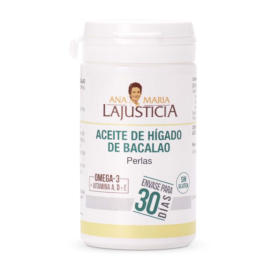 Aceite de hígado de bacalao (90 perlas) ANA MARIA LAJUSTICIA | F- 114039 | MUNDO ECOLÓGICO