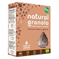 Granola Cacao, Coco y Quinoa Eco Vegano (325gr) NATURAL ATHLETE | F - N37011 | MUNDO ECOLÓGICO