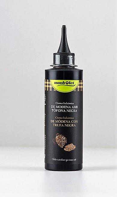 Crema Balsàmica de Módena amb Tòfona negra - Crema Balsámica de Módena con Trufa negra (250ml) MONBOLET | M - BAT | MUNDO ECOLÓGICO