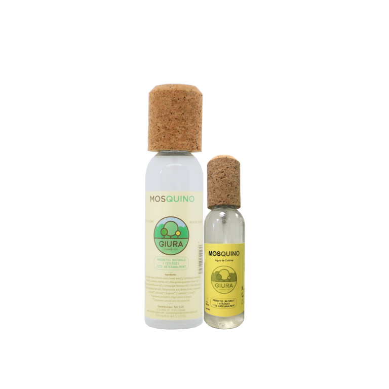 Repel.lent insectes. Aigua de colònia anti-mosquits - Repelente insectos. Agua de colonia anti-mosquitos Grande (200ml) GIURA | G- Repelente 200ml | MUNDO ECOLÓGICO