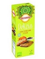 Delizias con Cúrcuma y Chía (125gr) BIO-DARMA | NM- 60019 | MUNDO ECOLÓGICO