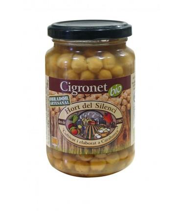 Cigronet cuit - Garbanzos cocidos BIO (370gr) HORT DEL SILENCI | NM- 41048 | MUNDO ECOLÓGICO