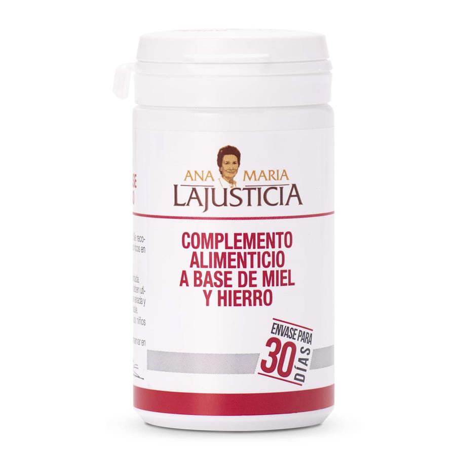 Complemento alimenticio a base de miel y hierro (135gr) ANA MARIA LAJUSTICIA | F-  114072 | MUNDO ECOLÓGICO