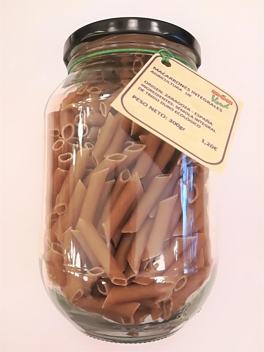 Macarrones integrales a granel (300gr) | 772 | MUNDO ECOLÓGICO