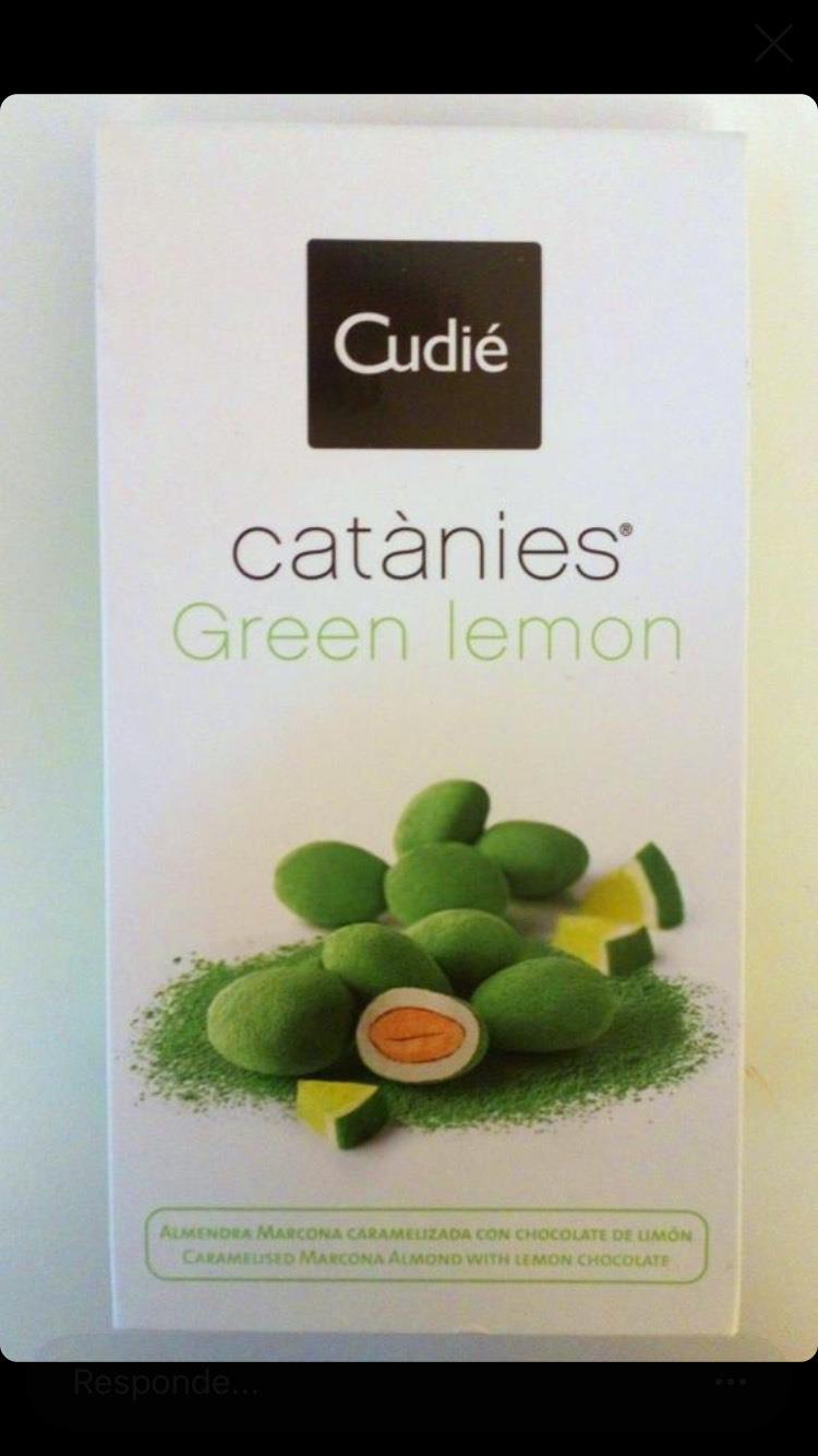 Catànies Green Lemon - Catanias Sin gluten (80gr) CUDIÉ | F-M46004 | MUNDO ECOLÓGICO