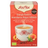 Infusión Arándanos rojos Hibisco ENERGÏA POSITIVA YOGI TEA | F- 265057 | MUNDO ECOLÓGICO