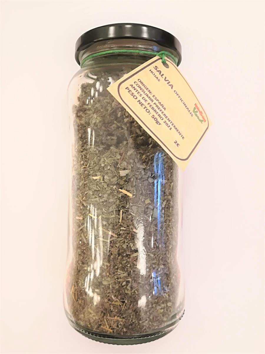 Salvia Oficinalis a granel (50gr) | 303 | MUNDO ECOLÓGICO