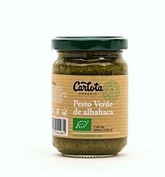 Pesto verd d´alfabrega - Pesto verde de albahaca ECO (140gr) CARLOTA ORGANIC | NM- 62029 | MUNDO ECOLÓGICO