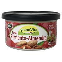 Paté pimiento asado y almendra (125gr) GRANOVITA | F- 834241 | MUNDO ECOLÓGICO