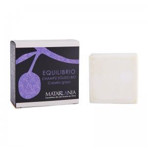 Champú sólido EQUILIBRIO Cabello graso. Bio (120ml)  MATARRANIA | M- Ch C graso | MUNDO ECOLÓGICO