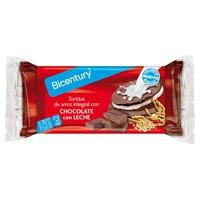 Tortitas de arroz con chocolate con leche (130,4gr) BICENTURY | F- B54081 | MUNDO ECOLÓGICO