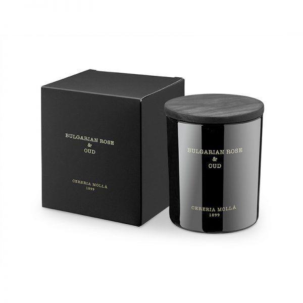 Vela BULGARIAN ROSE & OUD (vaso cristal 230gr) CERERÍA MOLLÁ 1899 | CM- 5544 | MUNDO ECOLÓGICO