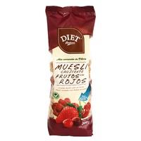 Muesli crujiente con Frutos rojos (300gr) DIET RADISSON | F-. A31038 | MUNDO ECOLÓGICO