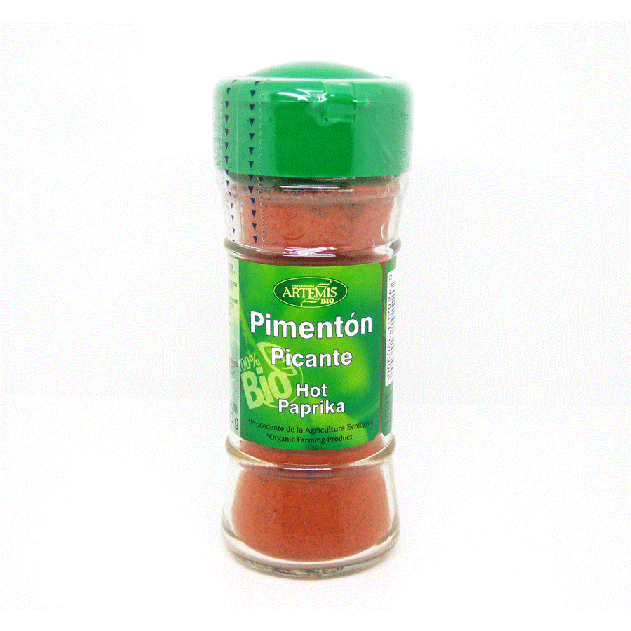 Pimentón ahumado Eco (35gr) Especias ARTEMIS BIO | F -726113 | MUNDO ECOLÓGICO