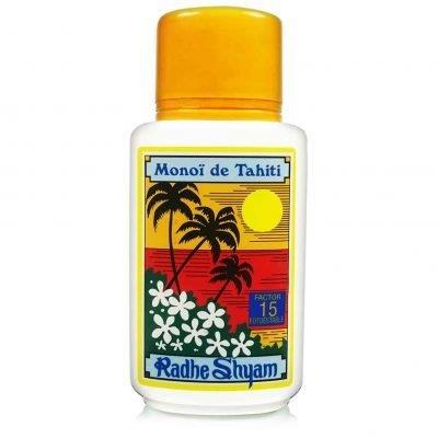 Aceite protector solar Monoï de Tahití - Factor 15 (150ml) RADHE SHYAM | F- 132585 | MUNDO ECOLÓGICO