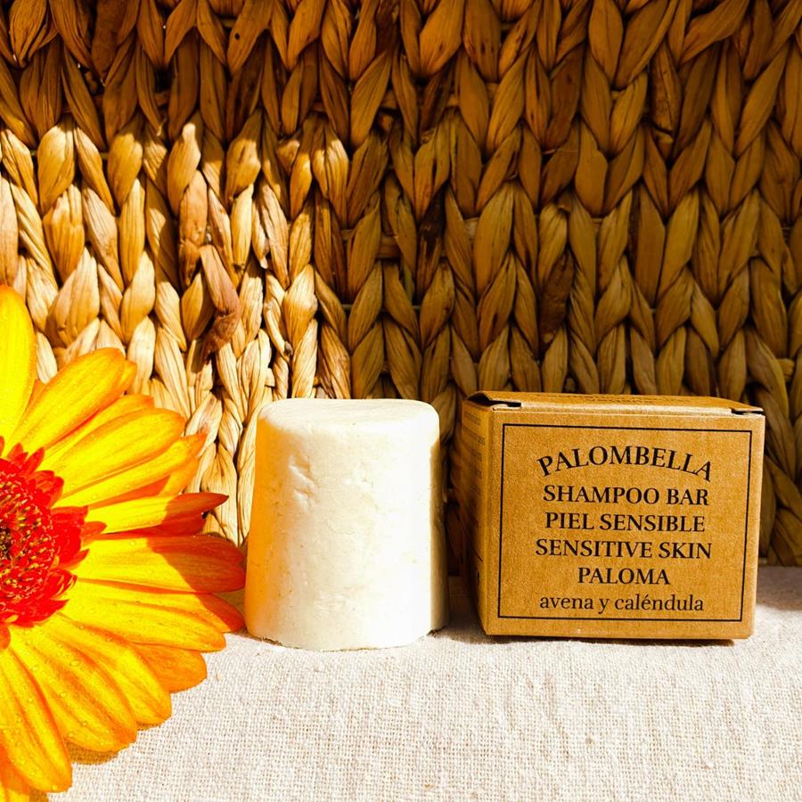 Champú sólido para pieles sensibles PALOMA (60gr) PALOMBELLA | PALOMBELLA. Ch P | MUNDO ECOLÓGICO