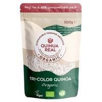 Quinoa en grano tres colores Bio . Sin gluten(500gr) QUINUA REAL | F-  F72008 | MUNDO ECOLÓGICO
