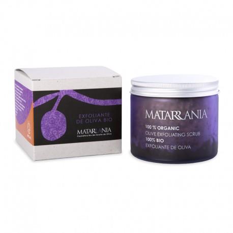 Crema exfoliante de oliva. Bio (250ml) MATARRANIA | M- C exfoliante | MUNDO ECOLÓGICO