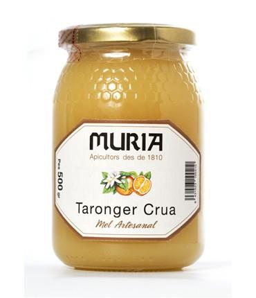Miel naranja cruda cristalizada (500 kg) MURIA | M- 10051 | MUNDO ECOLÓGICO