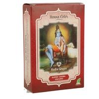 Henna Super caoba - Tinte en polvo (100gr) RADHE SHYAM | F -132557 | MUNDO ECOLÓGICO