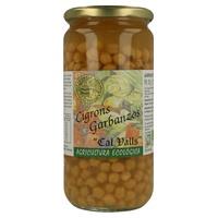 Garbanzos cocidos Ecológicos (450gr) CAL VALLS | F- 131052 | MUNDO ECOLÓGICO