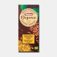 Chocolate Organico negro con sésamo y polen (100gr) TORRAS | F- 560052 | MUNDO ECOLÓGICO