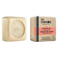Jabón en pastilla de Melocotón Bio (100gr) LA CORVETTE | F- N42002 | MUNDO ECOLÓGICO