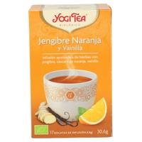 Infusión JENGIBRE NARANJA Y VAINILLA YOGI TEA | F-  265062 | MUNDO ECOLÓGICO