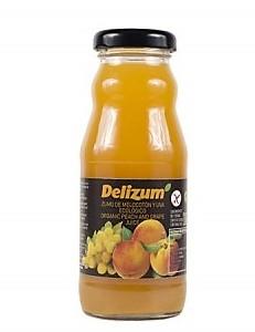 Suc de pressec i raïm- Jugo de melocotóon y uva Eco (200ml) DELIZIUM | NM- 11434 | MUNDO ECOLÓGICO