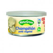 Pate de champiñon Bio (125gr) NATURGREEN | F- 447091 | MUNDO ECOLÓGICO