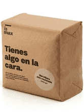 Servilletas de papel natural y ecológico.1 capa.  32,5 x 32,5 (100 unidades) ISMAX | 920104 - ISMAX | MUNDO ECOLÓGICO