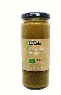 Gaspatxo d´alvocat - gazpacho de aguacate ECO (450gr) CARLOTA ORGANIC | NM- 62009 | MUNDO ECOLÓGICO