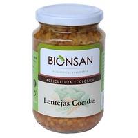 Lentejas cocidas (220gr) BIONSAN | F- A34118 | MUNDO ECOLÓGICO
