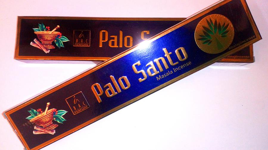 Incienso Stick Palo Santo BALAJI | Incienso palo Santo BALAJI | MUNDO ECOLÓGICO