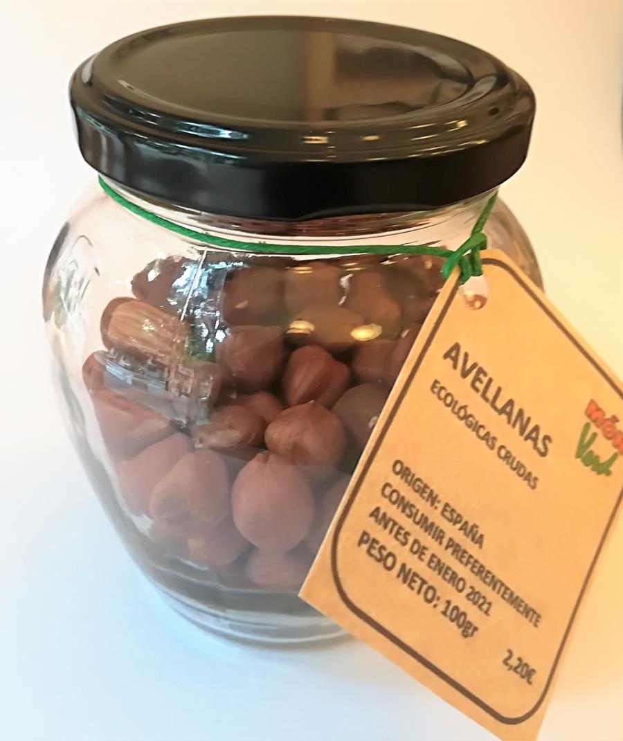 Avellanas crudas Ecológicas Granel (100gr) | G- Avellanas100 | MUNDO ECOLÓGICO