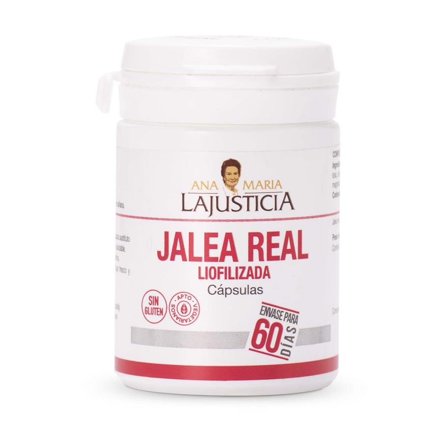 Jalea real liofilizada (60 cápsulas) ANA MARIA LAJUSTICIA | F- 114007 | MUNDO ECOLÓGICO
