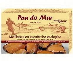 Mejillones en escabeche (115gr) PAN DO MAR | F- C28000 | MUNDO ECOLÓGICO