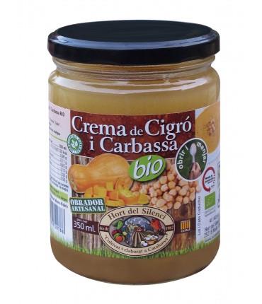 Crema cigro i carbassa - Crema de garbanzos y calabaza BIO (350gr) HORT DEL SILENCI | NM- 41046 | MUNDO ECOLÓGICO