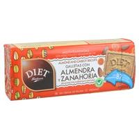 Galletas con almendra y zanahoria (220gr) DIET RADISSON | F-  A31012 | MUNDO ECOLÓGICO