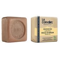 Jabón en pastilla de aceite de Argán Bio (100gr) LA CORVETTE | F- N42003 | MUNDO ECOLÓGICO