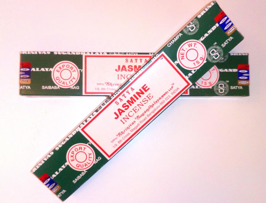 Incienso Stick Jasmine (caja 15gr) SATYA | Incienso Jazmin SATYA | MUNDO ECOLÓGICO