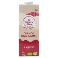 Pack de 6 Bebidas de Quinoa Real y Arroz Bio- Sin gluten (Pack x 6 unidades de 1 Litro) QUINUA REAL | F- F72003 | MUNDO ECOLÓGICO