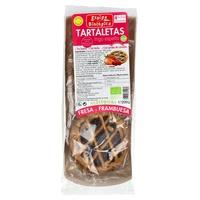 Tartaletas de espelta con fresa y frambuesa Bio (4 unidades) ESPIGA BIO | F- 693021 | MUNDO ECOLÓGICO