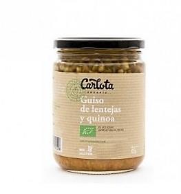 Guisat de llenties i quinoa - Guso de lentejas y quinoa ECO (425gr) CARLOTA ORGANIC | NM- 62014 | MUNDO ECOLÓGICO