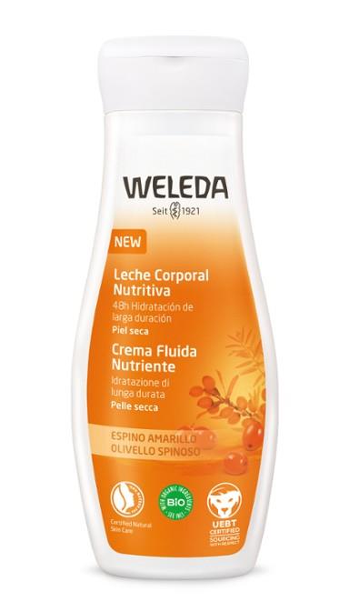Leche corporal nutritiva de Espino amarillo (200ml) WELEDA | F- 444183 | MUNDO ECOLÓGICO