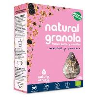 Granola con Moras y Pasas Eco Vegano (325gr) NATURAL ATHLETE | F -N37014 | MUNDO ECOLÓGICO