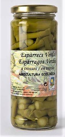 Espárragos verdes trozos (250gr) CAL VALLS | F- 131085 | MUNDO ECOLÓGICO