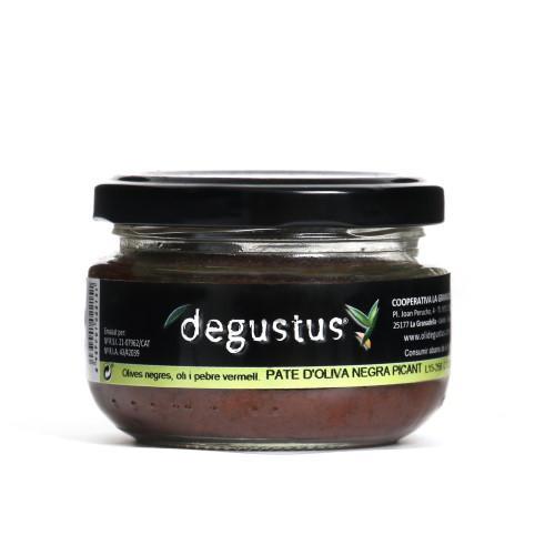 Paté d'oliva negra Picant- Paté de oliva negra Picante (105gr) DEGUSTUS | G- POPNDegus | MUNDO ECOLÓGICO